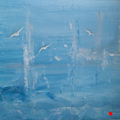 'All at Sea' original painting by Julie Clark